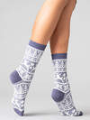 JS Giulia Носки 318474 WS3 WOOL 2302 viola