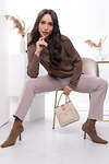 LT Collection Джемпер 318622 Б7554 кофейный