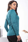 LT Collection Лонгслив 319395 Б7597 бирюзовый