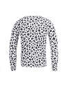 Апрель Лонгслив 323752 1ДДЛД4414001н черный леопард на белом