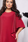 LT Collection Платье 324082 П7679 мерцающий красный