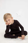 CROCKID Брюки 326950 К 400600 черный кофе