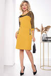 LT Collection Платье 327563 П7718 горчичный