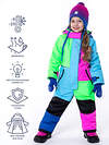 NIKASTYLE Комбинезон 328400 8з2223 бирюза/фуксия