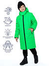 NIKASTYLE Куртка 328403 4з3523 ультра зеленый