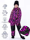 NIKASTYLE Комбинезон 328415 8з1823 фуксия/черный