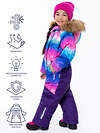 NIKASTYLE Комбинезон 328417 8з1423 лиловый/черничный