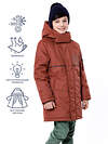 NIKASTYLE Куртка 328951 4з3923 терракотовый