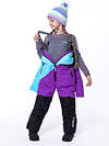 NIKASTYLE Комбинезон 328957 8з6023 бирюза/лиловый