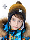 NIKASTYLE Шапка 328994 11з10723 горчичный/неви