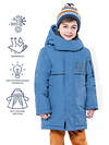 NIKASTYLE Куртка 329116 4з3923 джинсовый