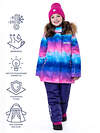 NIKASTYLE Костюм 329124 7з1623 лиловый/черничный