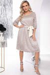LT Collection Платье 330810 П7861 бежевый