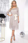 LT Collection Платье 330810 П7861 бежевый