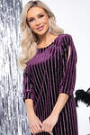 LT Collection Платье 331071 П7784 мерцающий аметист