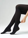 JS Omsa Колготки 332004 VELOUR ACTIVE 100 nero