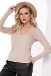 LT Collection Джемпер 334540 Б8046 бежевый