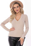 LT Collection Джемпер 334540 Б8046 бежевый