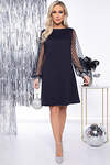 LT Collection Платье 334548 П7967 темно-синий