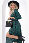 LT Collection Платье 335515 П8035 чёрный, зелёный