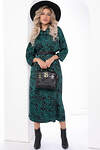 LT Collection Платье 335515 П8035 чёрный, зелёный