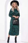 LT Collection Платье 335515 П8035 чёрный, зелёный
