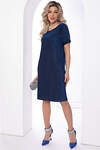 LT Collection Платье 335516 П8071 мерцающий сапфир