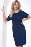 LT Collection Платье 335516 П8071 мерцающий сапфир