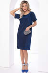 LT Collection Платье 335516 П8071 мерцающий сапфир