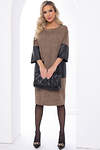 LT Collection Платье 336270 П8150 капучино, чёрный