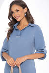 LT Collection Платье 362516 П8252 серо-голубой
