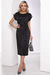 LT Collection Платье 387311 П8458 черный меланж
