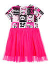 PLAYTODAY Платье 389468 12422111 розовый,разноцветный