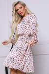 Open-style Платье 389596 6035 розовый/серый