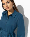 CHARUTTI Платье-рубашка 394082 10107 синий
