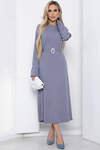 LT Collection Платье 394403 П8576 серо-голубой