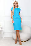 Open-style Платье 395653 6131 голубой