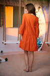 Натали Платье 406038 67035 оранжевый