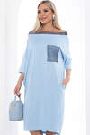 LT Collection Платье 413717 10028 голубой