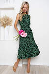 Open-style Платье 414595 6171 черный/зеленый