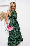 Open-style Платье 414595 6171 черный/зеленый