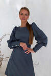 Open-style Платье 414645 4991 синий/оранжевый