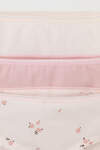 CROCKID Трусы 414974 К 1964-3уп розовый жемчуг, розовый, букетик