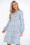 Open-style Платье 418422 6209 синий/белый