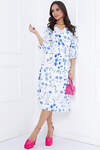Bellovera Платье 420867 4П6086 белый, голубой