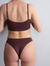 JS Giulia Трусы 423505 BRASILIAN BRIEFS COLORS brown