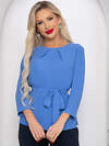 LT Collection Блуза 425516 Б071 голубой