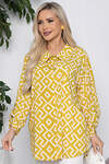 LT Collection Рубашка 432429 Б10586 лаймовый