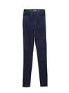 Conte Джинсы 75763 Моделирующие eco-friendly джинсы skinny c супервысокой посадкой CON-175 Lycra® indigo