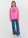 MARK FORMELLE Свитшот 481814 127897/1 розовое сияние +печать